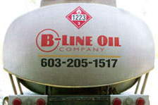 B-Line Oil Truck Back